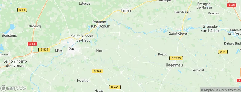 Montfort-en-Chalosse, France Map