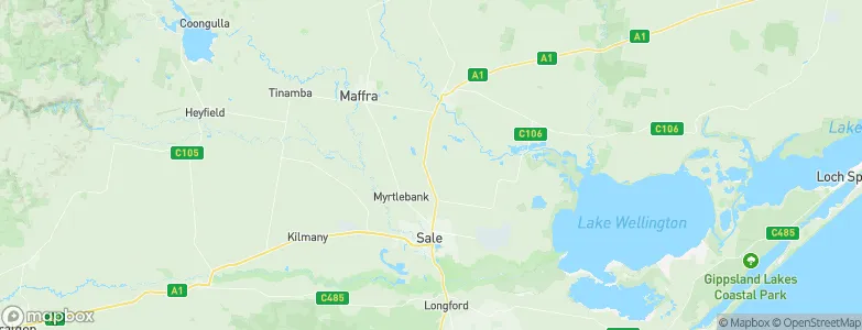 Montgomery, Australia Map