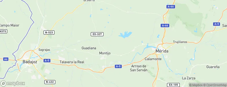 Montijo, Spain Map