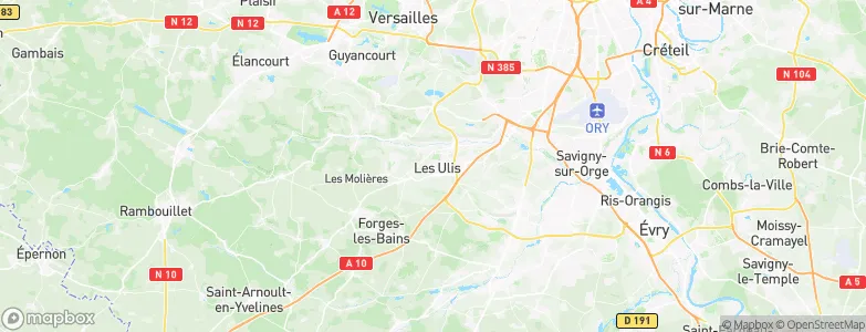 Montjay, France Map