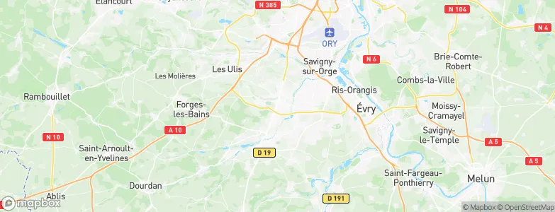 Montlhéry, France Map
