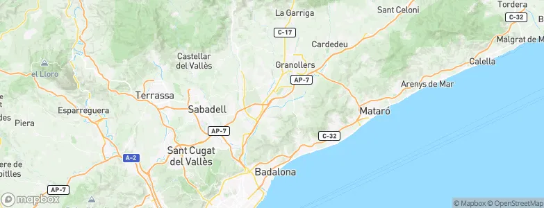 Montmeló, Spain Map