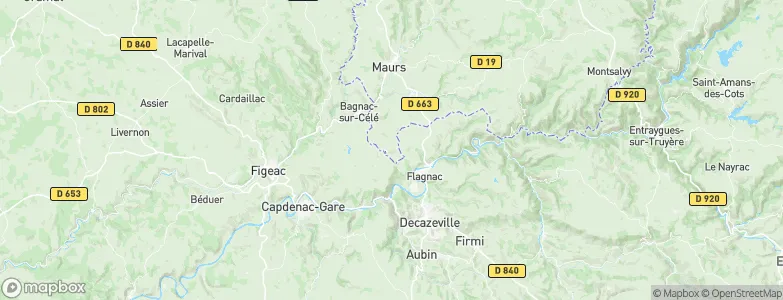 Montmurat, France Map
