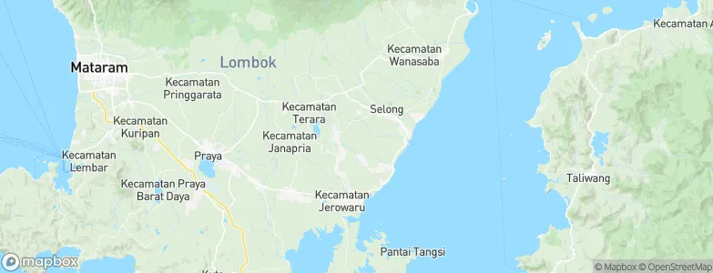 Montongtangi Timuk, Indonesia Map