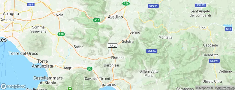 Montoro Superiore, Italy Map