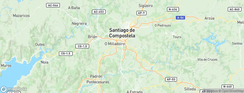 Montouto, Spain Map
