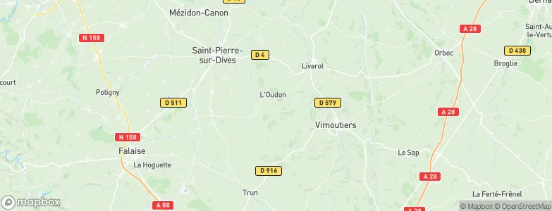 Montpinçon, France Map