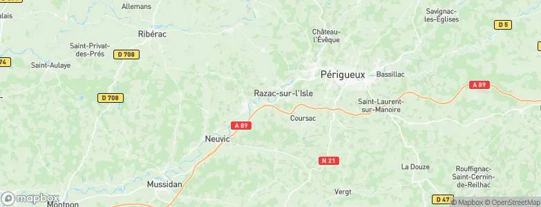 Montrem, France Map