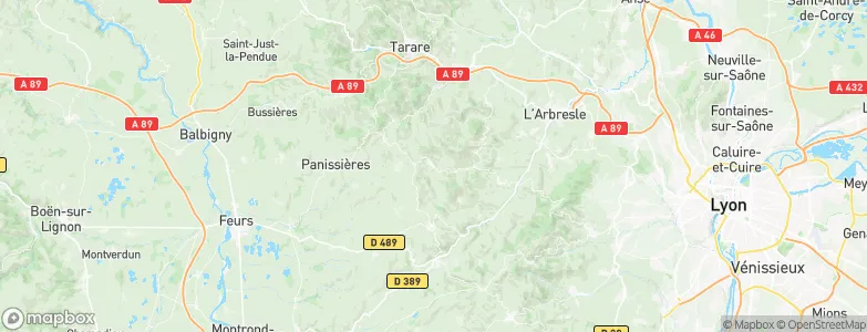 Montrottier, France Map