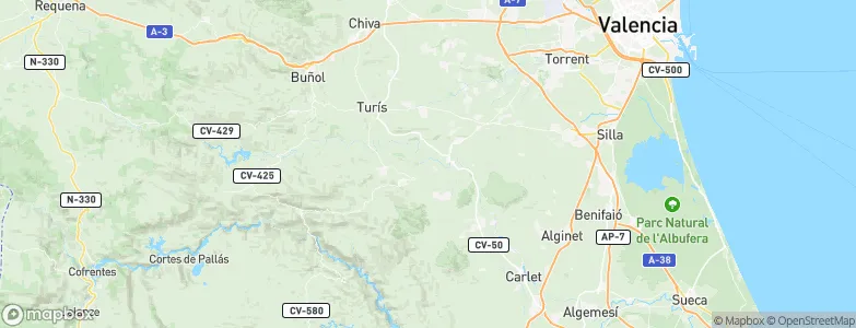Montroy, Spain Map