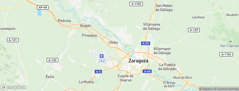 Monzalbarba, Spain Map
