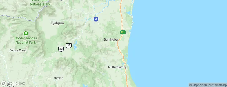 Mooball, Australia Map