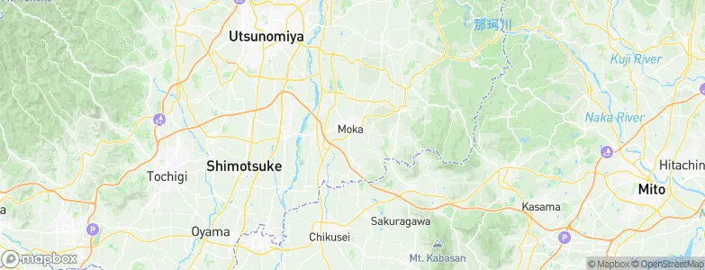 Mooka, Japan Map