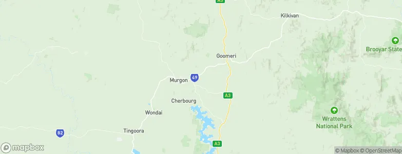 Moondooner, Australia Map