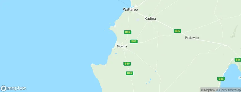 Moonta, Australia Map
