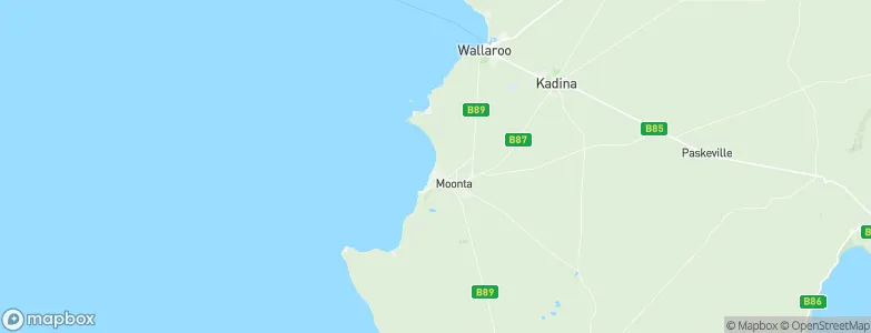 Moonta Bay, Australia Map