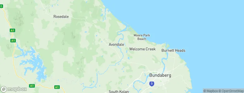 Moorland, Australia Map
