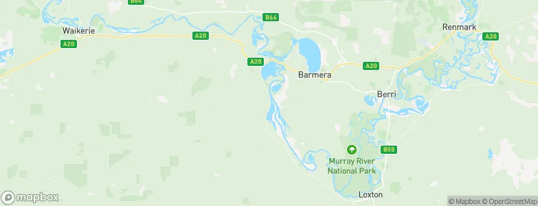 Moorook, Australia Map