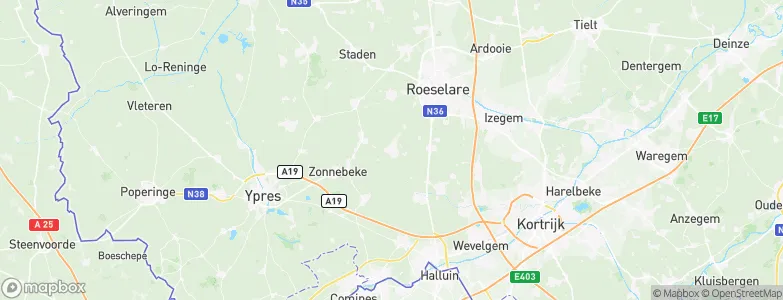 Moorslede, Belgium Map