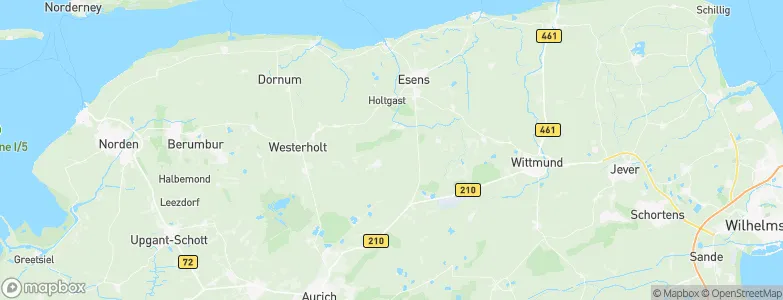 Moorweg, Germany Map