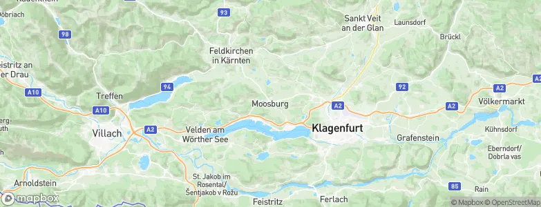 Moosburg, Austria Map