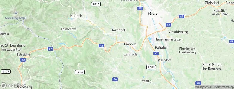 Mooskirchen, Austria Map