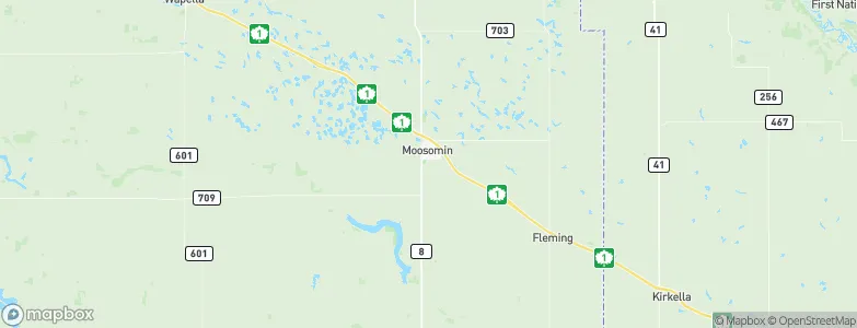 Moosomin, Canada Map