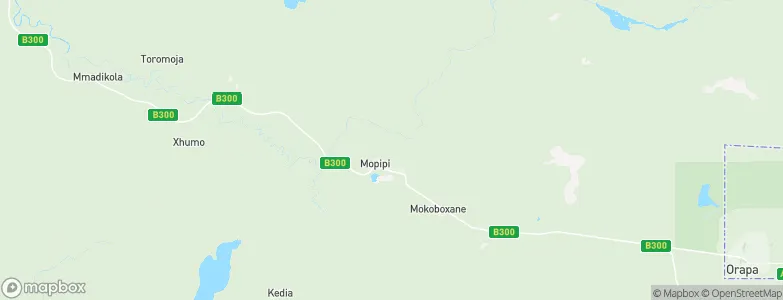 Mopipi, Botswana Map