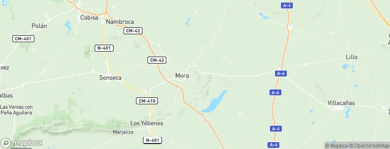 Mora, Spain Map