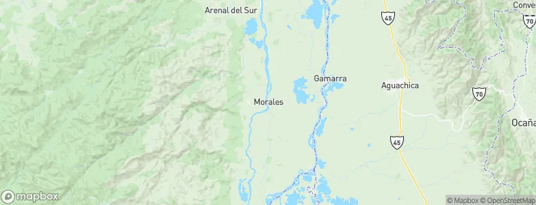 Morales, Colombia Map