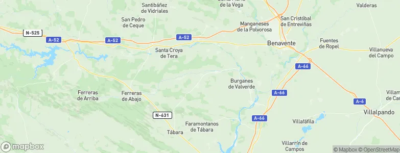 Morales de Valverde, Spain Map