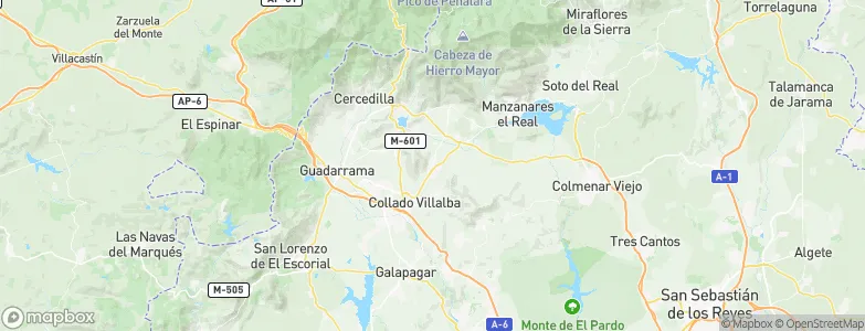 Moralzarzal, Spain Map
