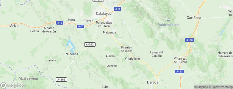 Morata de Jiloca, Spain Map