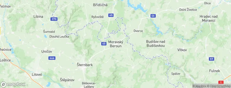 Moravský Beroun, Czechia Map