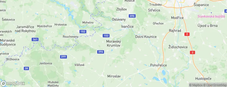 Moravský Krumlov, Czechia Map