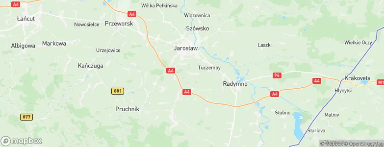 Morawsko, Poland Map