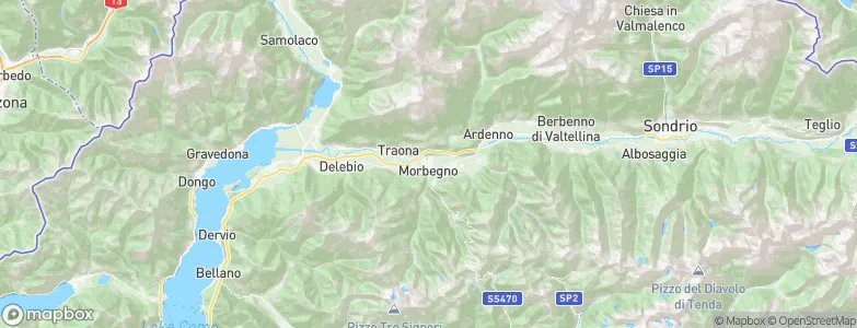 Morbegno, Italy Map