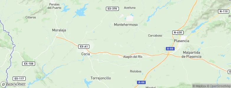 Morcillo, Spain Map