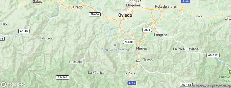 Morcín, Spain Map