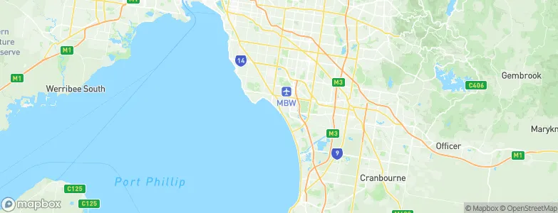 Mordialloc, Australia Map
