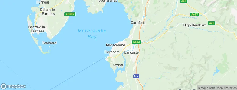 Morecambe, United Kingdom Map