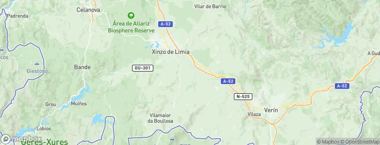 Moreiras, Spain Map