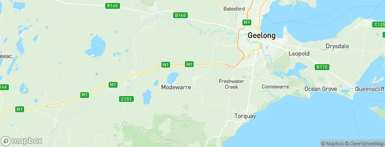 Moriac, Australia Map