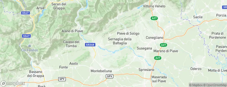 Moriago della Battaglia, Italy Map