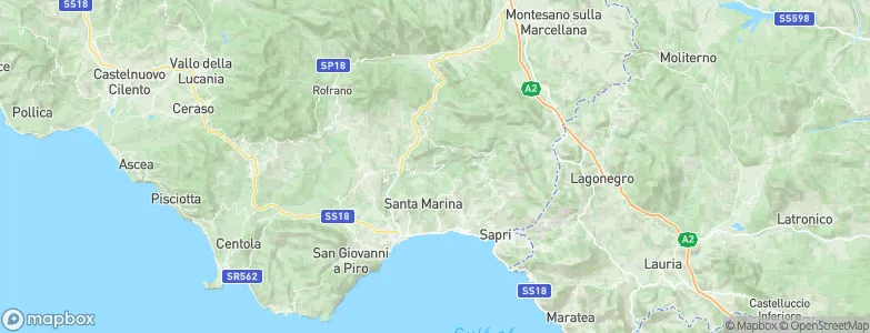 Morigerati, Italy Map