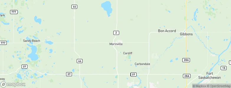 Morinville, Canada Map