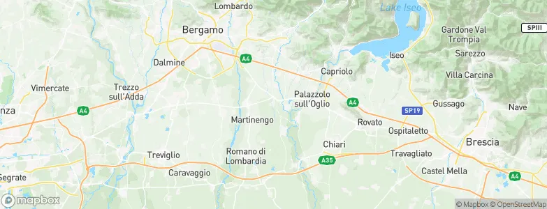 Mornico al Serio, Italy Map