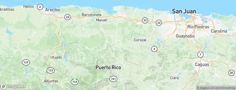 Morovis, Puerto Rico Map