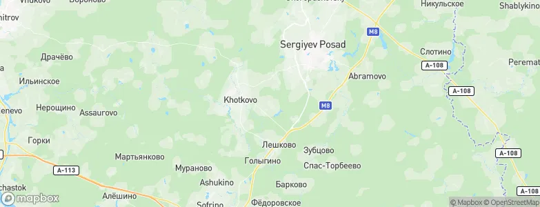 Morozovo, Russia Map