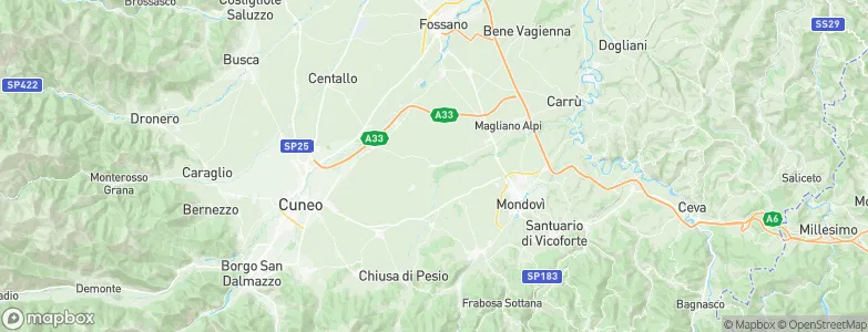 Morozzo, Italy Map